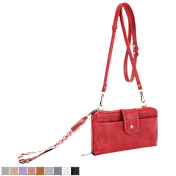 Poppy & Harper Elle Crossbody Wallet with Wrist Strap