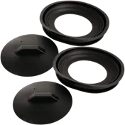 2-Pack: Kitchen HQ Fry Wall & Pan Lid