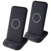 2-Pack: Ventev 10,000mah Wireless Power Bank & Charge Stand