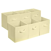 6-Pack: Cheer Collection Fabric Storage Cubes