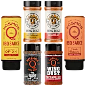 6-Pack: Kosmos Q BBQ Sauce & Seasoning Bundle