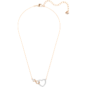 The Swarovski Entwined Heart and Infinity Pendant