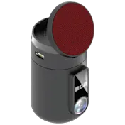 RCA 360 Degree Viewing Dash Cam with Voice Controlled Camera Aiming