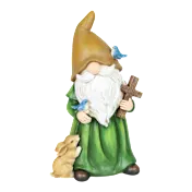 The Garden Gnome Monk and His Woodland Friends
