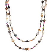 The Multi-Color Endless Pearl Necklace