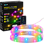 2-Pack: Geeni Smartlites Pro Advanced Color Flow LED 16.4ft Strand with 50 LEDs