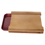 Curtis Stone Acacia Wood Workstation with Micro Sheet Pan