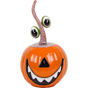 National Tree Company 15" Metal Pumpkin Decoration