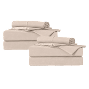 2-Pack: DreamGuard 4-Piece Luxury Sheet Sets