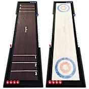 The Classic Tabletop Shuffleboard and Curling Game