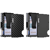 The Set of Two RFID-Blocking Money Clip Wallets