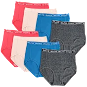 8-Pack: Breezies Signature Full Brief Panty