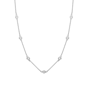 The Circular Accents Long Necklace