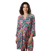 G by Giuliana x BeautyBio Long Sleeve Satin Topper