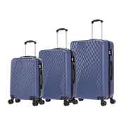 TUCCI Italy Colpi 3-Piece Hardside Luggage Set