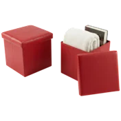 The Storage Ottoman Foot Rest Stool
