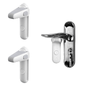 2-Pack: Titan Child & Pet Door Lever Safety Protection Lock