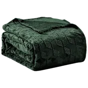 Luxury Home All Season Armani Embossed Microplush Blanket