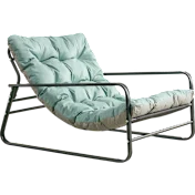 The Oversized Steel Sling Lounge Chair