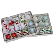 National Tree Company 24-Piece Nostalgic Traditions Ornaments