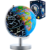 The Illuminated Earth And Constellation Globe