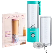 BlendJet 2 Portable 20oz Blender with Bonus Accessories