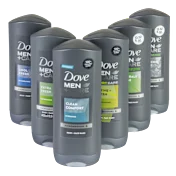 6-Pack: Dove Men+Care Body and Face Wash