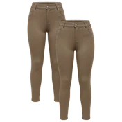2-Pack: HUE Ultra Soft Denim Plus-size Leggings