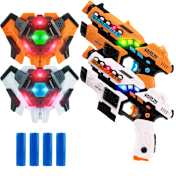 2-Pack: USA Toyz Rechargeable Laser Tag Game
