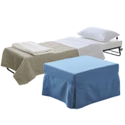 The Ottoman That Turns Into A Bed