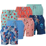 Pick Your 2-Pack: Rainforest Men's Quick-Dry Swim Trunks