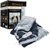 Bombay Faux Fur Reversible Heated Throw