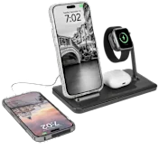 Case-Mate Fuel 4-in-1 Fast Wireless Charging Station with Adapter