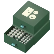 92-Piece Better Battery Co. Alkaline Battery Variety Pack