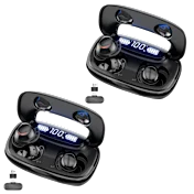 2-Pack: IAMJOY Noise Cancelling True Wireless Low Latency Gaming Earbuds