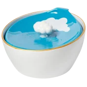 Frisco Ceramic Clouds Dog & Cat Fountain