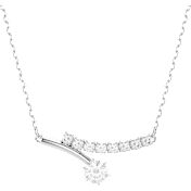 The Adjustable Swarovski Matrix Pendant Necklace