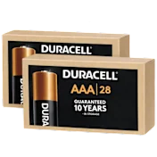 56-Pack: Duracell Coppertop AAA Batteries