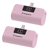 2-Pack: Chargeworx 5000mAh Power Banks