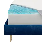 Serta PerfectSleeper 3" DuoCool Gel Memory Foam Mattress Topper