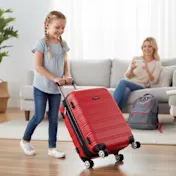 Rockland Melbourne Hardside Expandable Spinner Wheel Luggage