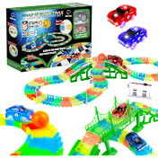 The Glow-In-The-Dark Racetrack Set