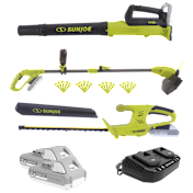 The Cordless Lawncare Set