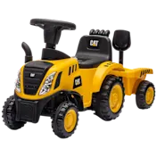 The CAT Tractor Ride-On With Trailer
