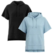 2-Pack: Hue Perfect Sleeveless Hoodies