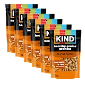 6-Pack: KIND Healthy Grain Peanut Butter Whole Grain Clusters