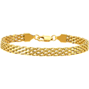 Dloria Elena Adjustable Stackable Link Bracelet