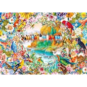 The 3,000-Piece Puzzles That Finish 3½ Feet Wide