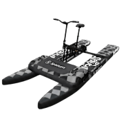 The Inflatable Aqua Bike