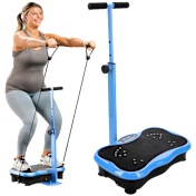 Lifepro Vibration Plate Exercise Machine with Handlebar & Magnetic Acupoints